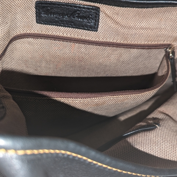 Authentic Vintage Dooney & Bourke Leather Logo Lock Shoulder Bag - Picture 14 of 17